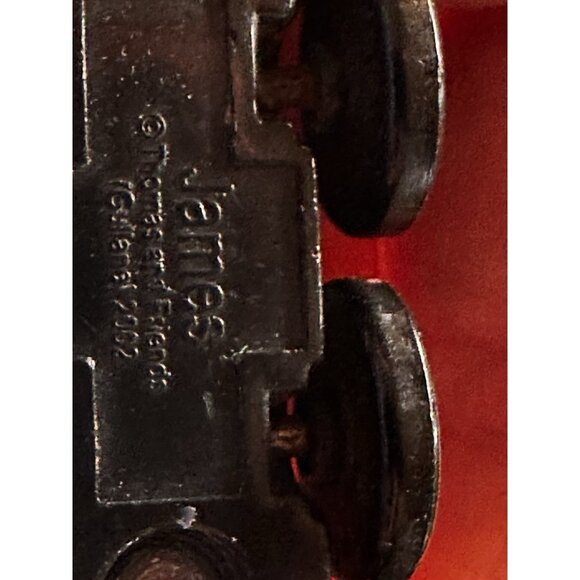 2002 James And Tender Thomas & Friends Take-N-Play Along Diecast Train #5 Engine - Picture 11 of 11